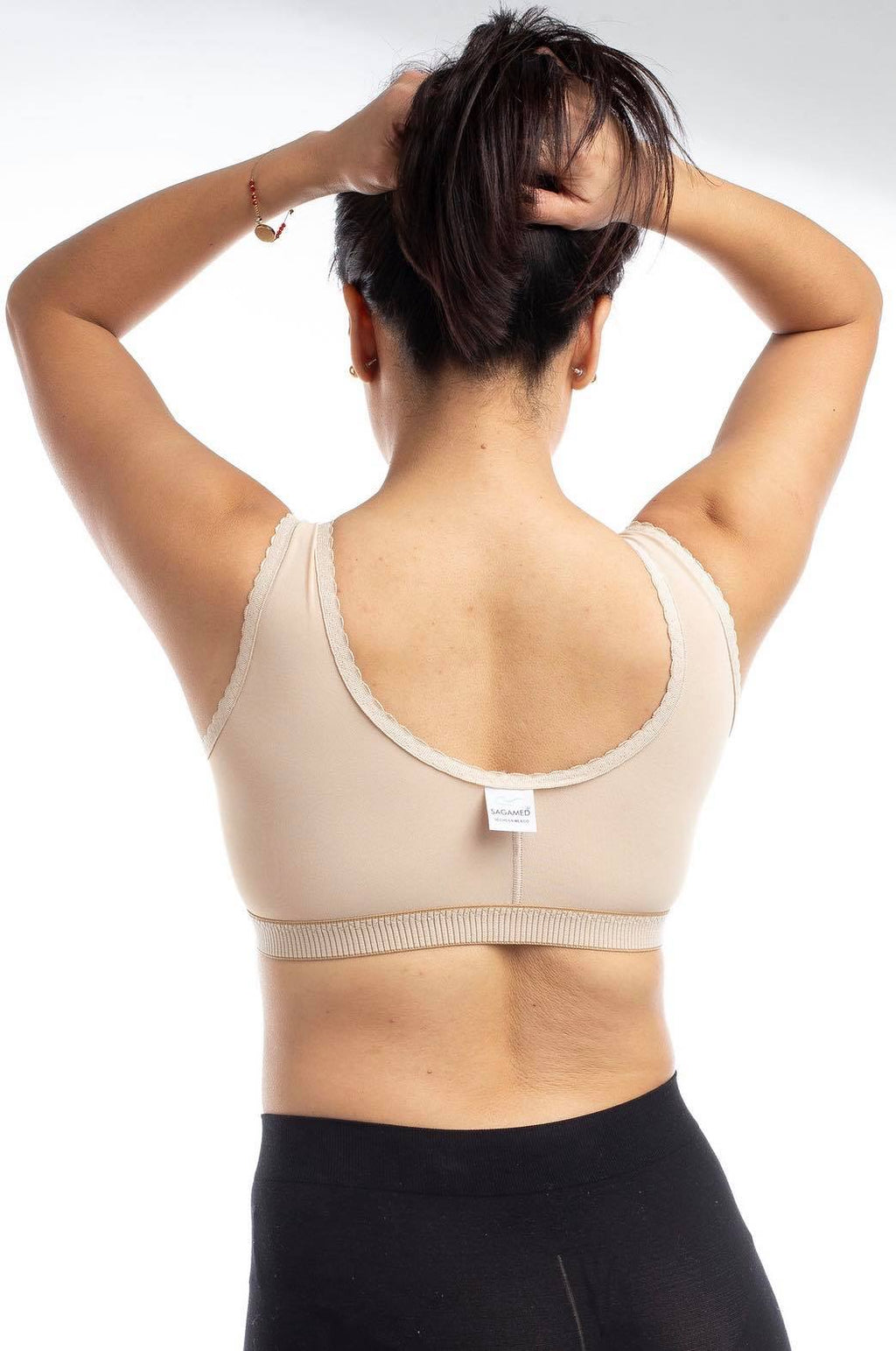 Brasier postquirurgico tirante corto