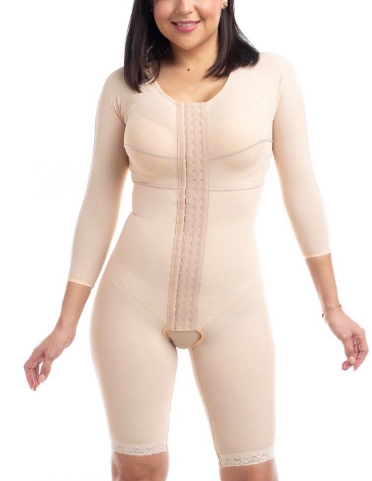 Faja Postoperatoria Abdominal con Blusa Manga Larga